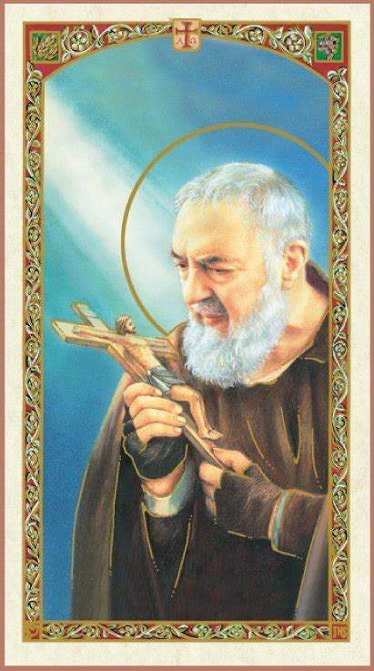 St. Padre Pio of Pietrelcina .